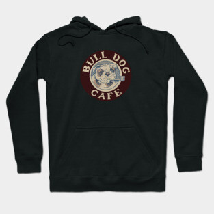 Bulldog Cafe Logo Hoodie