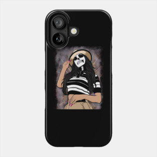 chola skull Phone Case