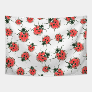 Ladybugs Tapestry