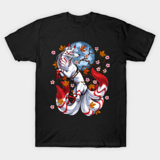Kitsune Japanese Fox T-Shirt