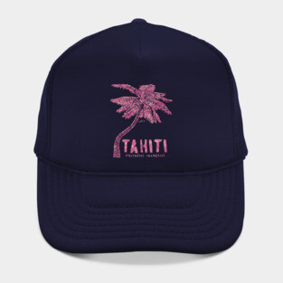 Tahiti, French Polynesia, Palm Tree Hat