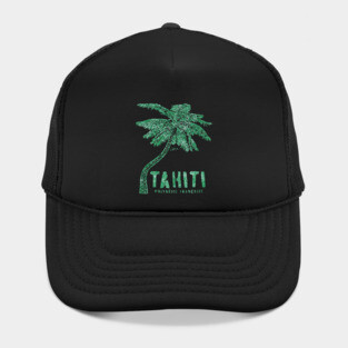 Tahiti, French Polynesia, Palm Tree Hat