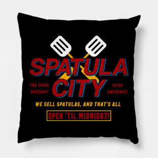 Spatula City Pillow