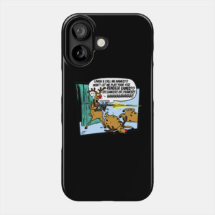 Rudolph Loses It Phone Case