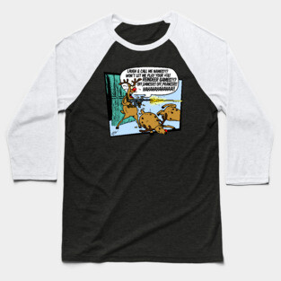 Rudolph Loses It Baseball T-Shirt