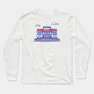 Museum Building Long Sleeve T-Shirt