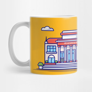 Museum Building Mug