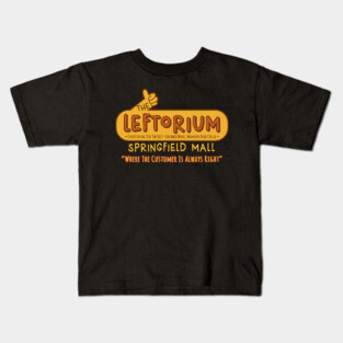 The Leftorium Store Kids T-Shirt