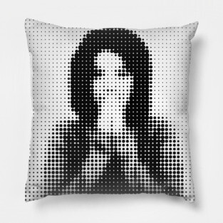 Bjork - Debut / Minimalist Graphic Artwork Design Pillow