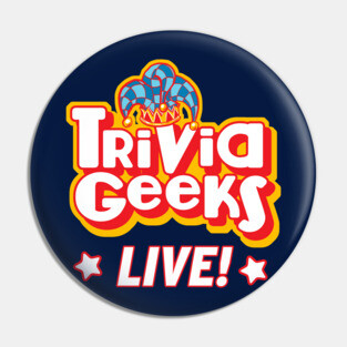Trivia Geeks Live Pin