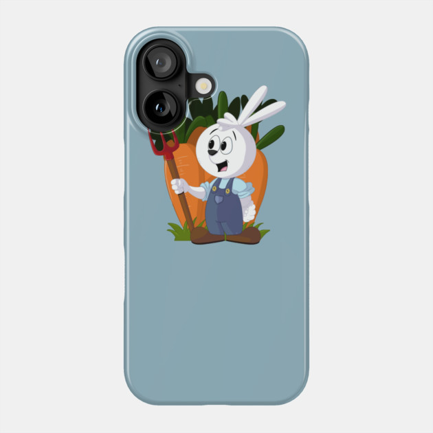 RABBIT FARMER Phone Case by droidmonkey