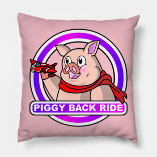 PIGGYBACKRIDE 5 Pillow