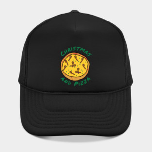 Christmas Humor Pizza Hat