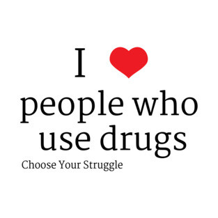 I Heart People Who Use Drugs T-Shirt