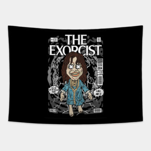 The Exorcist Pop Art Tapestry