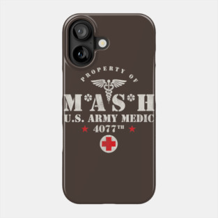MASH 4077 Vintage Logo Phone Case