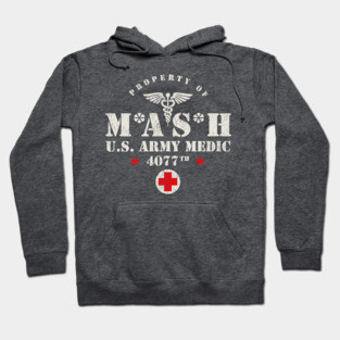 MASH 4077 Vintage Logo Hoodie