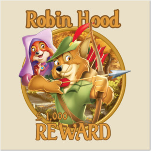 Robin Hood Reward Posters and Art