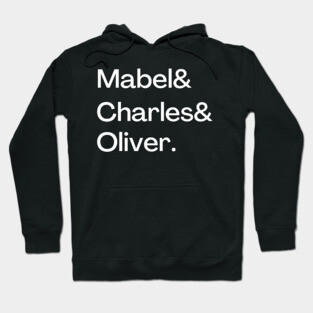 Mabel & Charles & Oliver Only Murders Hoodie