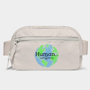 Human...Just Being with Peace sign Bag