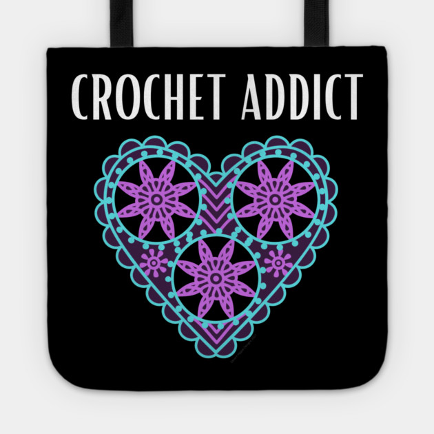 Crochet Addict Tote by Desert Hippie Designs