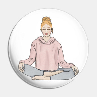 Meditation Pin