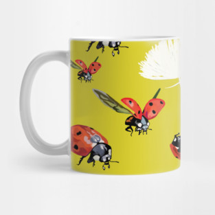Ladybugs Flight Mug
