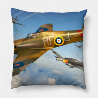 Hawker Hurricane Defender Pillow