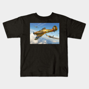 Hawker Hurricane Defender Kids T-Shirt