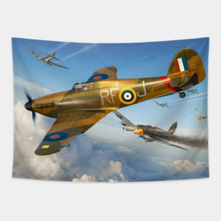 Hawker Hurricane Defender Tapestry