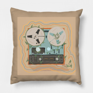 Tape Machine Pillow