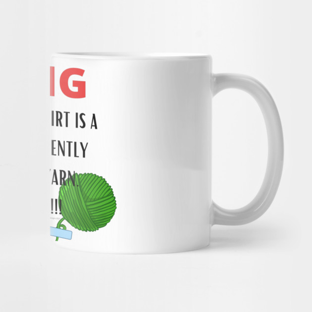 WARNING Crochet Addict by Desert Hippie Designs