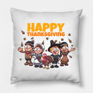 Happy Thanksgiving Pillow