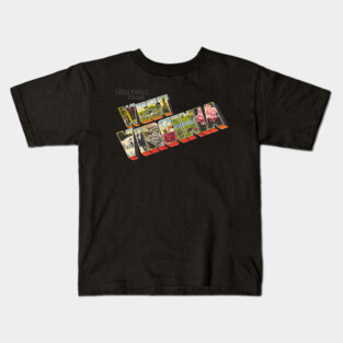 Greetings from West Virginia Kids T-Shirt