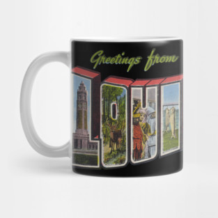 Greetings from Louisiana Mug