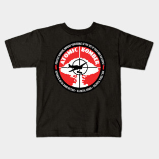 ATOMIC BOMBER Kids T-Shirt