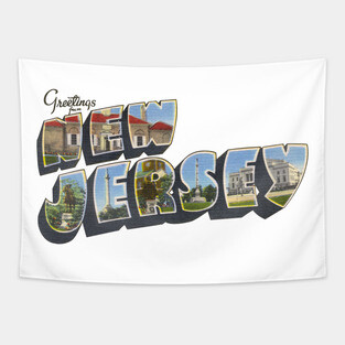Greetings from New Jersey Tapestry