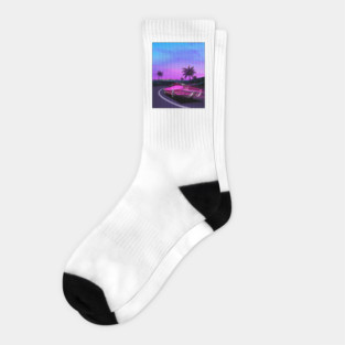 Outrun The Night Socks