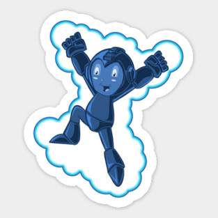 THE BLUE BOMBER Sticker