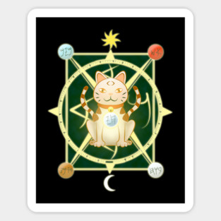 CAT MAGIC Sticker