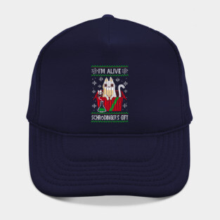 Schrödinger's Gift - Ugly Christmas Sweater - Science christmas Hat