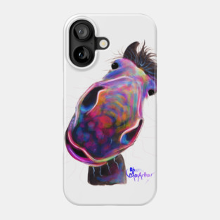 HaPPY HoRSe ' HaPPY BuRT ' BY SHiRLeY MacARTHuR Phone Case