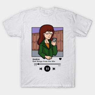 Daria Playlist T-Shirt