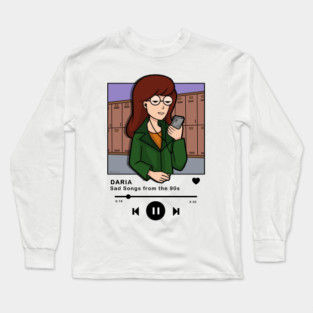 Daria Playlist Long Sleeve T-Shirt