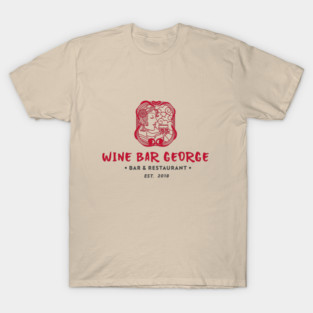 Wine Bar George Bar and Restaurant Springs Orlando Florida T-Shirt