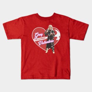 Greg "The Hammer" Valentine Kids T-Shirt