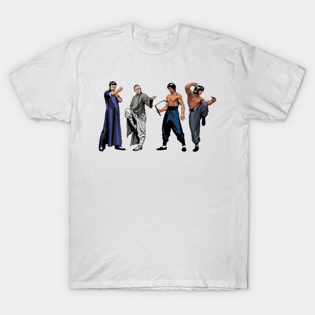 Kung Fu Legends T-Shirt by ohshirtdotnet