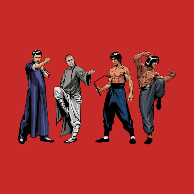 Kung Fu Legends by ohshirtdotnet