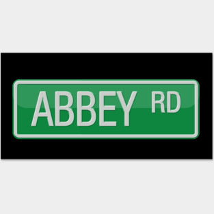 Abbey Road Street Sign Posters and Art