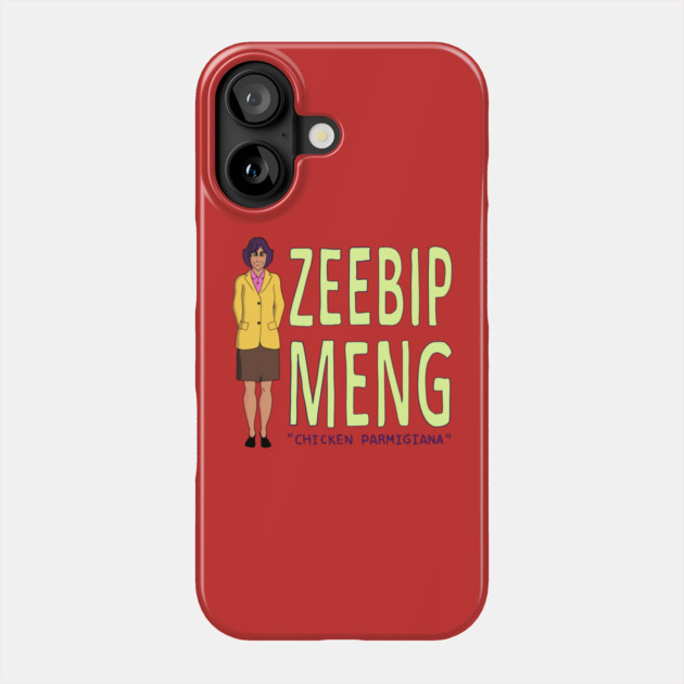 Zeebip Meng Phone Case by brian wysol